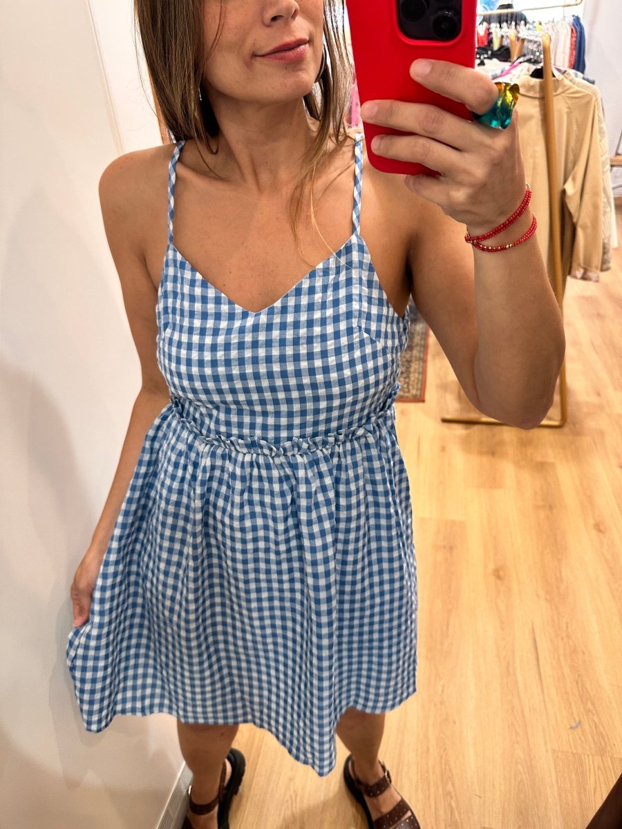 Robe Romane BLEU - ATELIER EVENE Robe