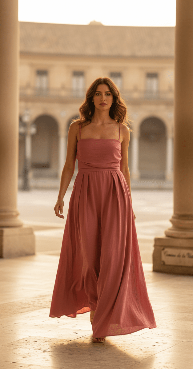 Robe Surima DARK PINK - THE KORNER DRESS