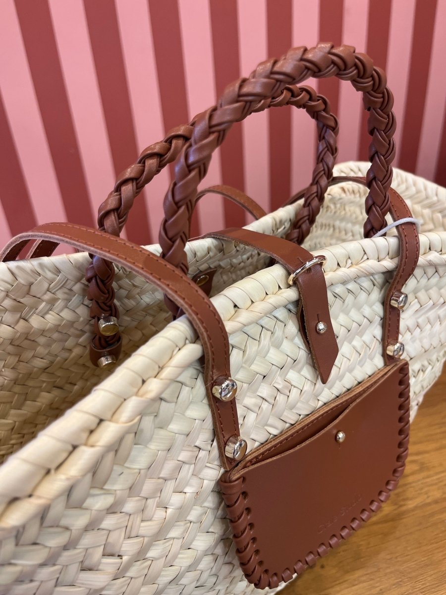 Sac Panier Spiral Tan - CRAIE SAC A MAIN
