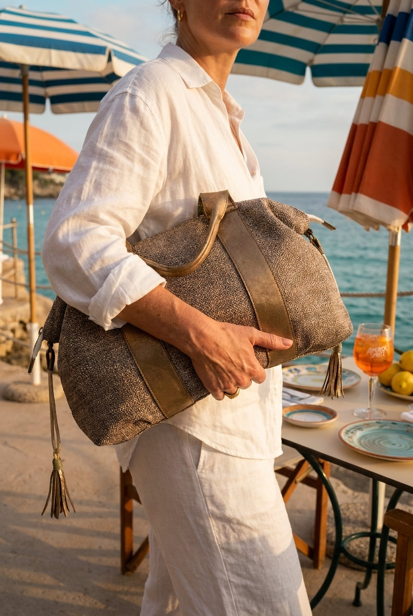 SAC PRUDY BRONZE - MILA LOUISE Sac à main