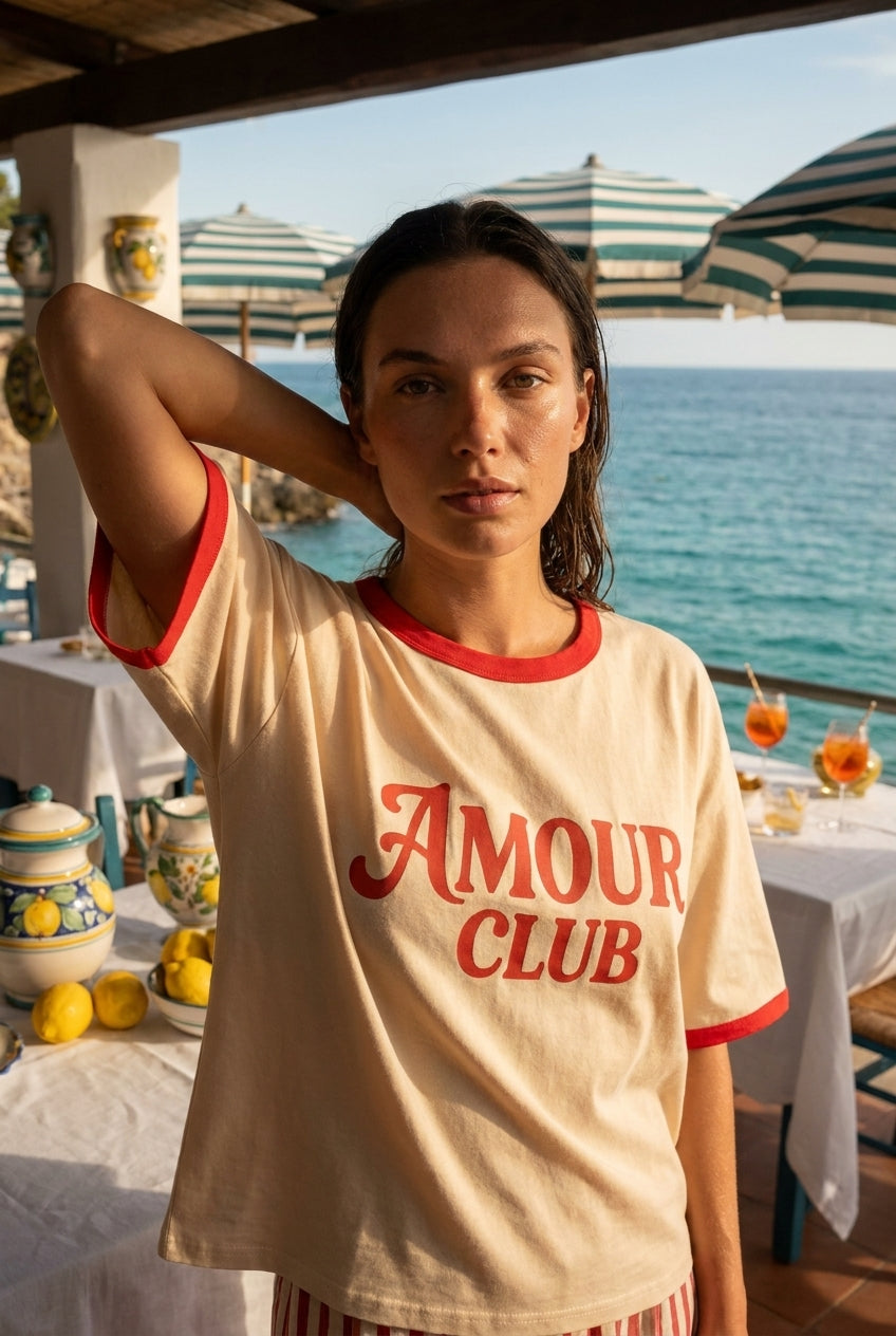 T-SHIRT AMOUR - ATELIER EVENE Top