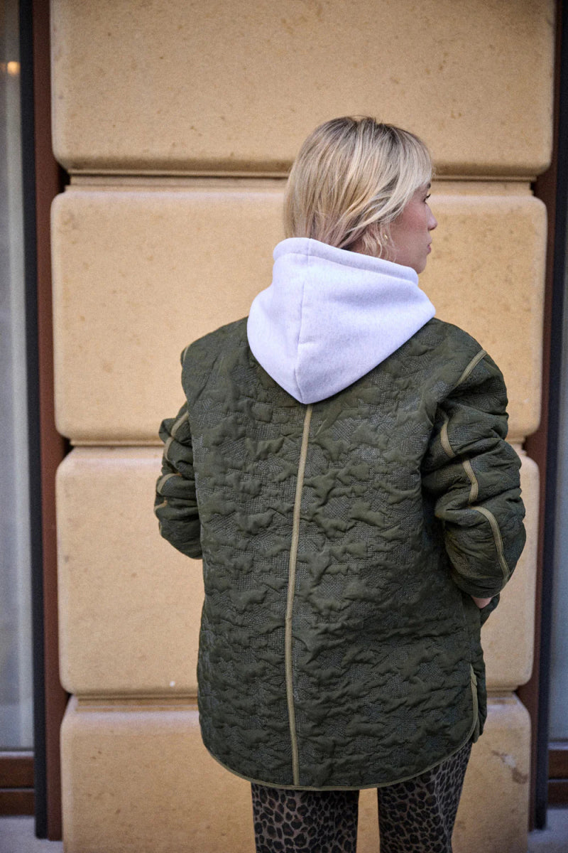 Veste Gladys KAKI - LAUREPLUSMAX Veste